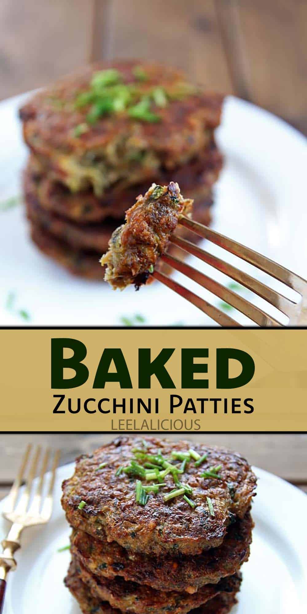 Baked Zucchini Patties Recipe