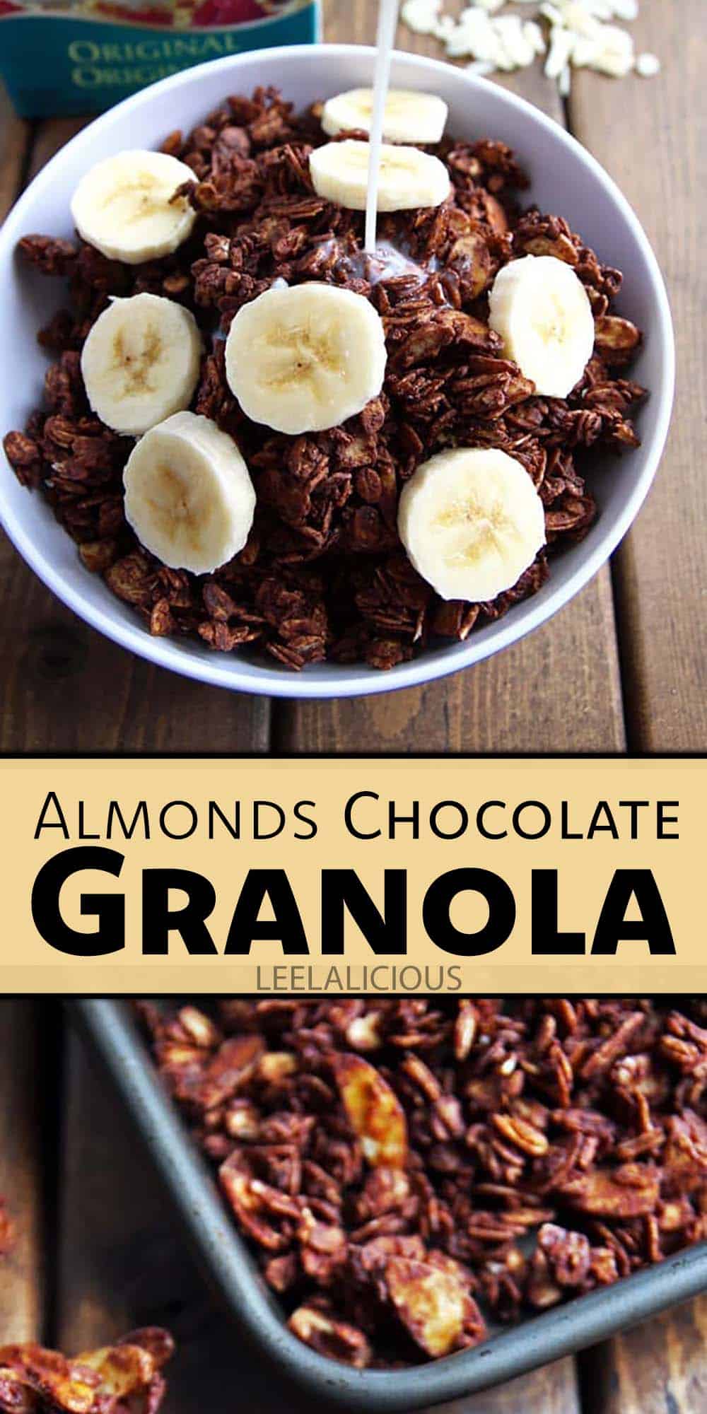 Chocolate Granola with Almonds