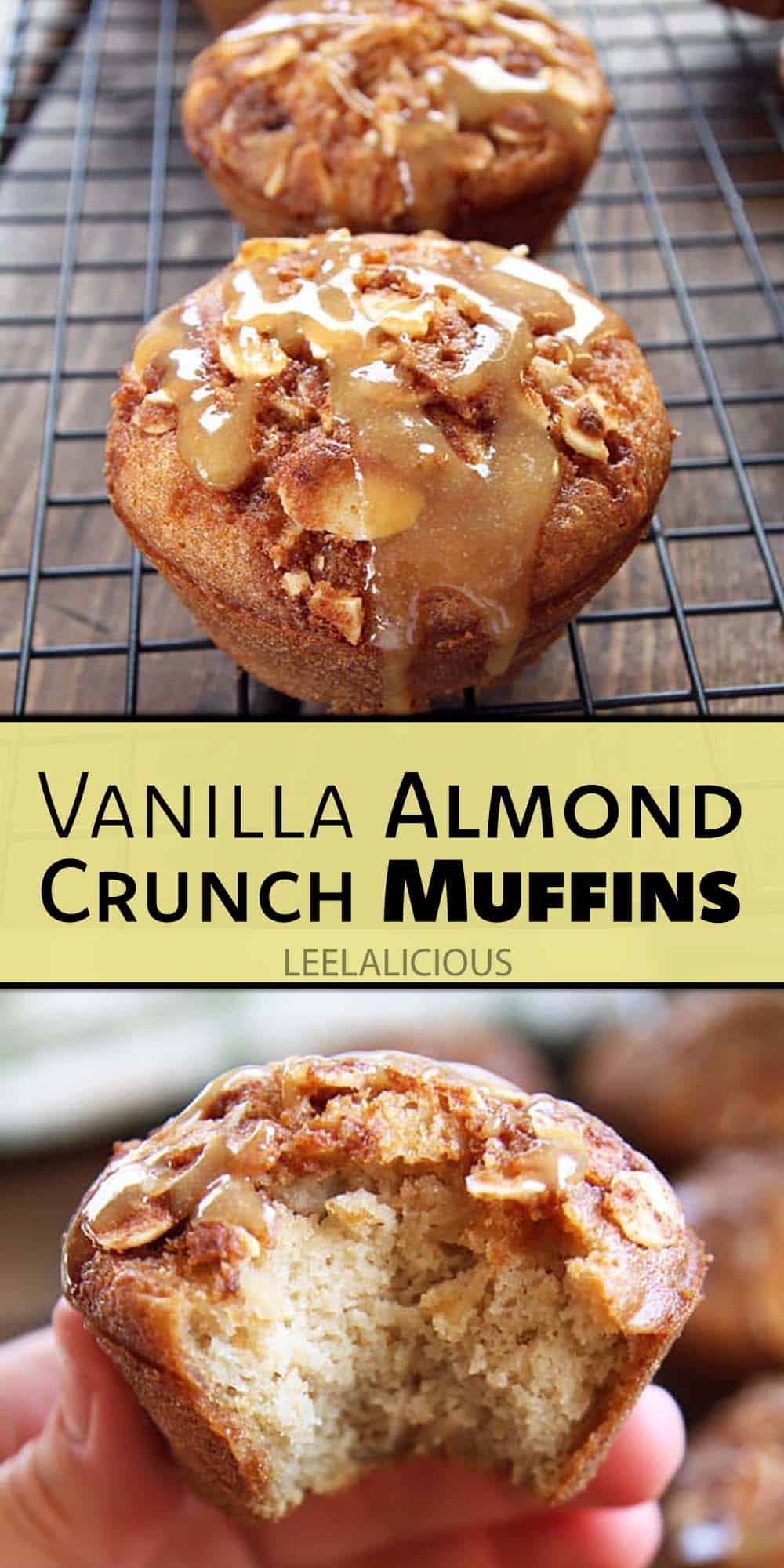 Grain-free Vanilla Almond Crunch Muffins