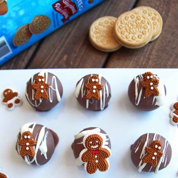 Gingerbread Oreo Cookie Balls Recipe