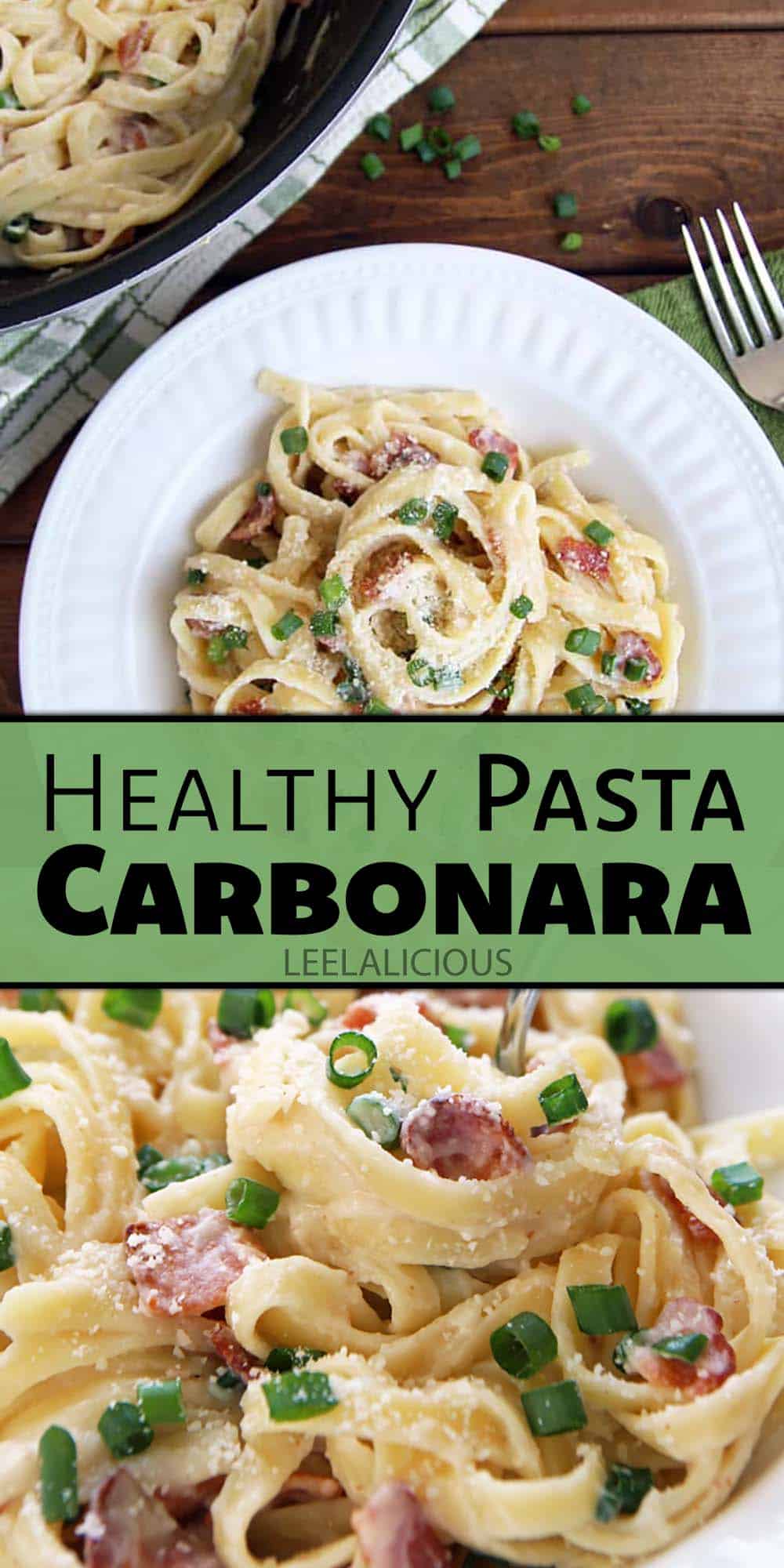 Healthier Carbonara Pasta Recipe