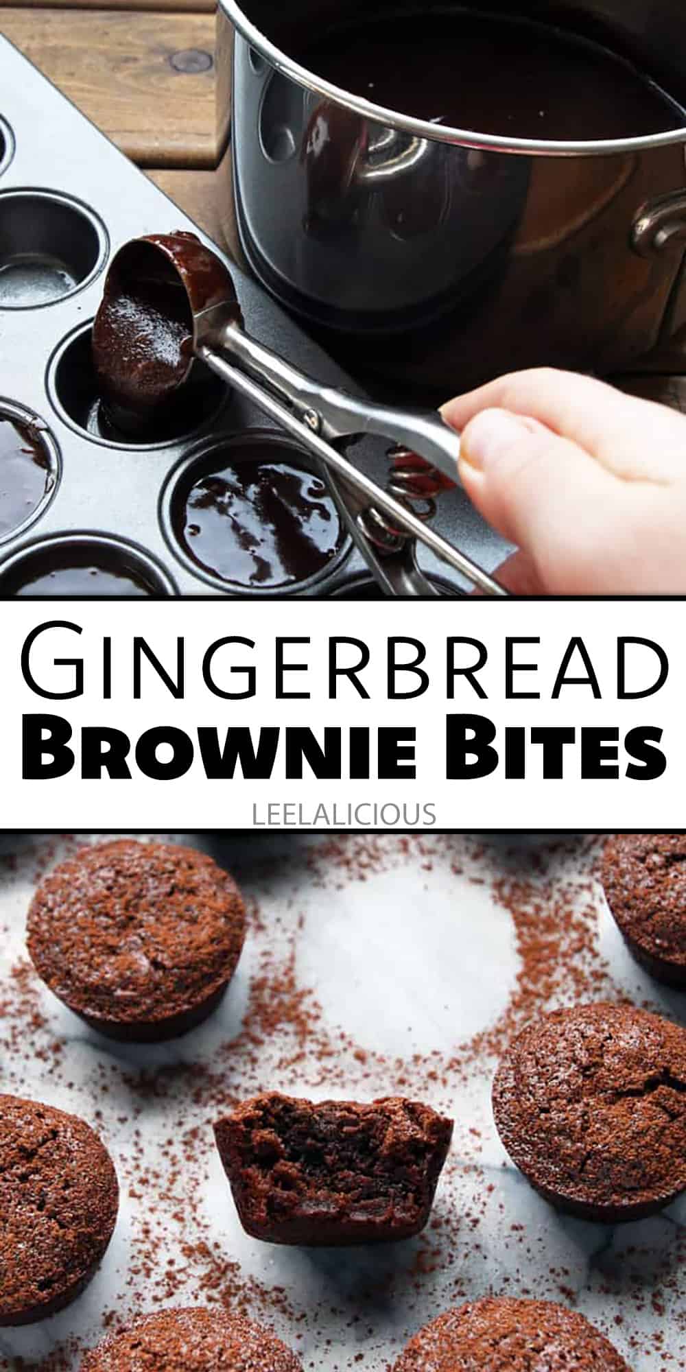 Gingerbread Brownie Bites Recipes