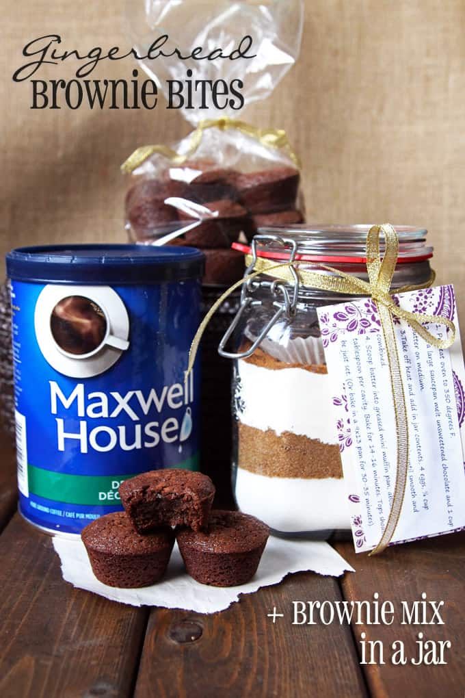 Gingerbread Brownie Mix Gift