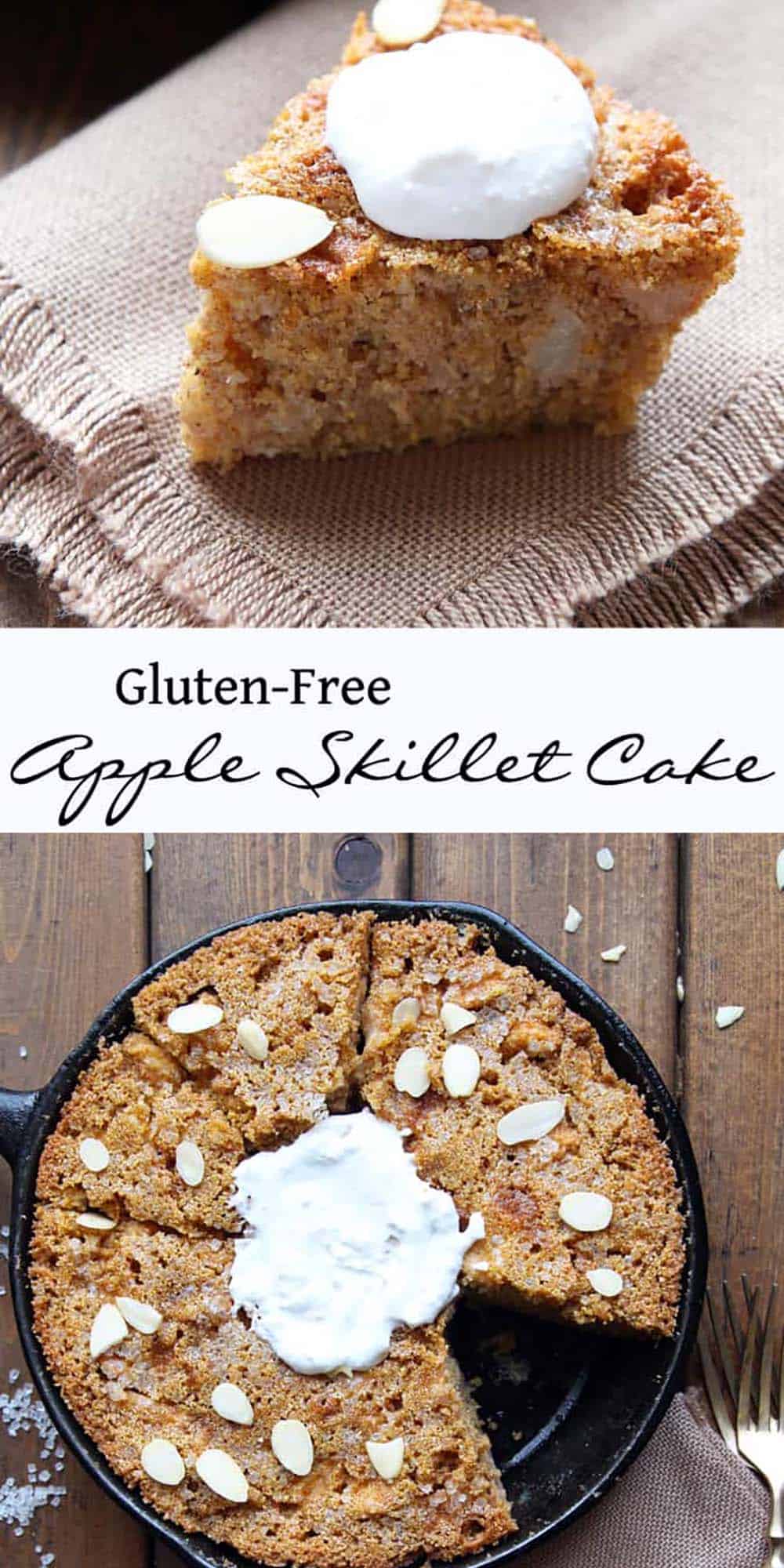 Gluten-Free Apple Skillet Cake