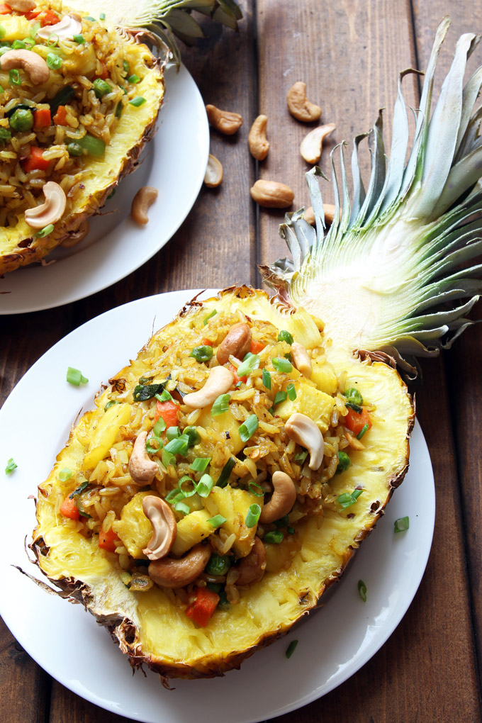 Thai Fried Rice with Pineapple