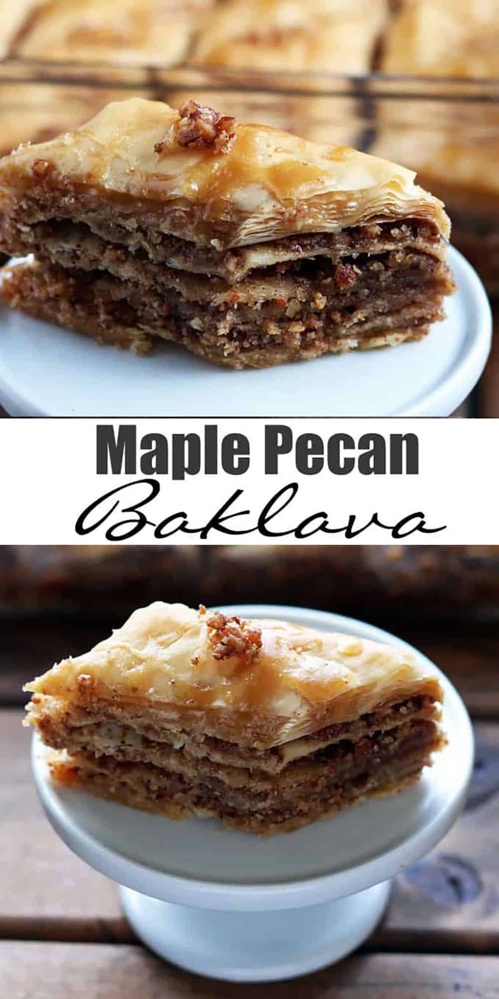 Maple Pecan Baklava Recipe