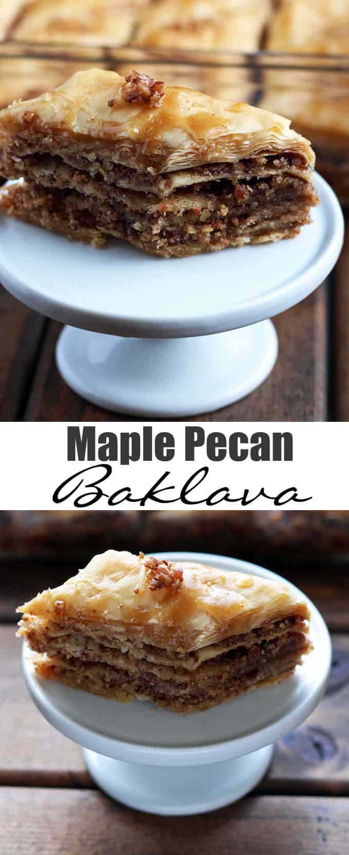 Maple Pecan Baklava