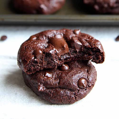 Double Chocolate Spelt Cookies Recipe