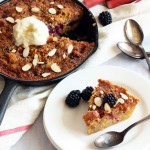 Gluten-free Blackberry Rhubarb Cake