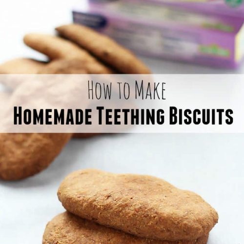 Homemade Teething Biscuit