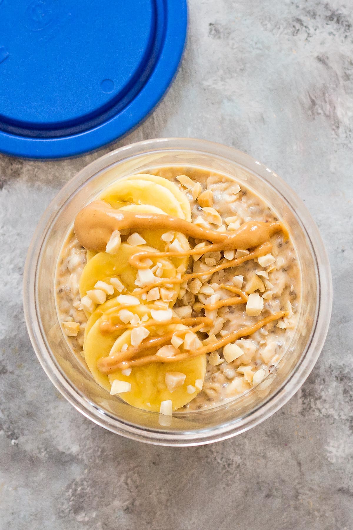 Overnight Oats with Peanut Butter