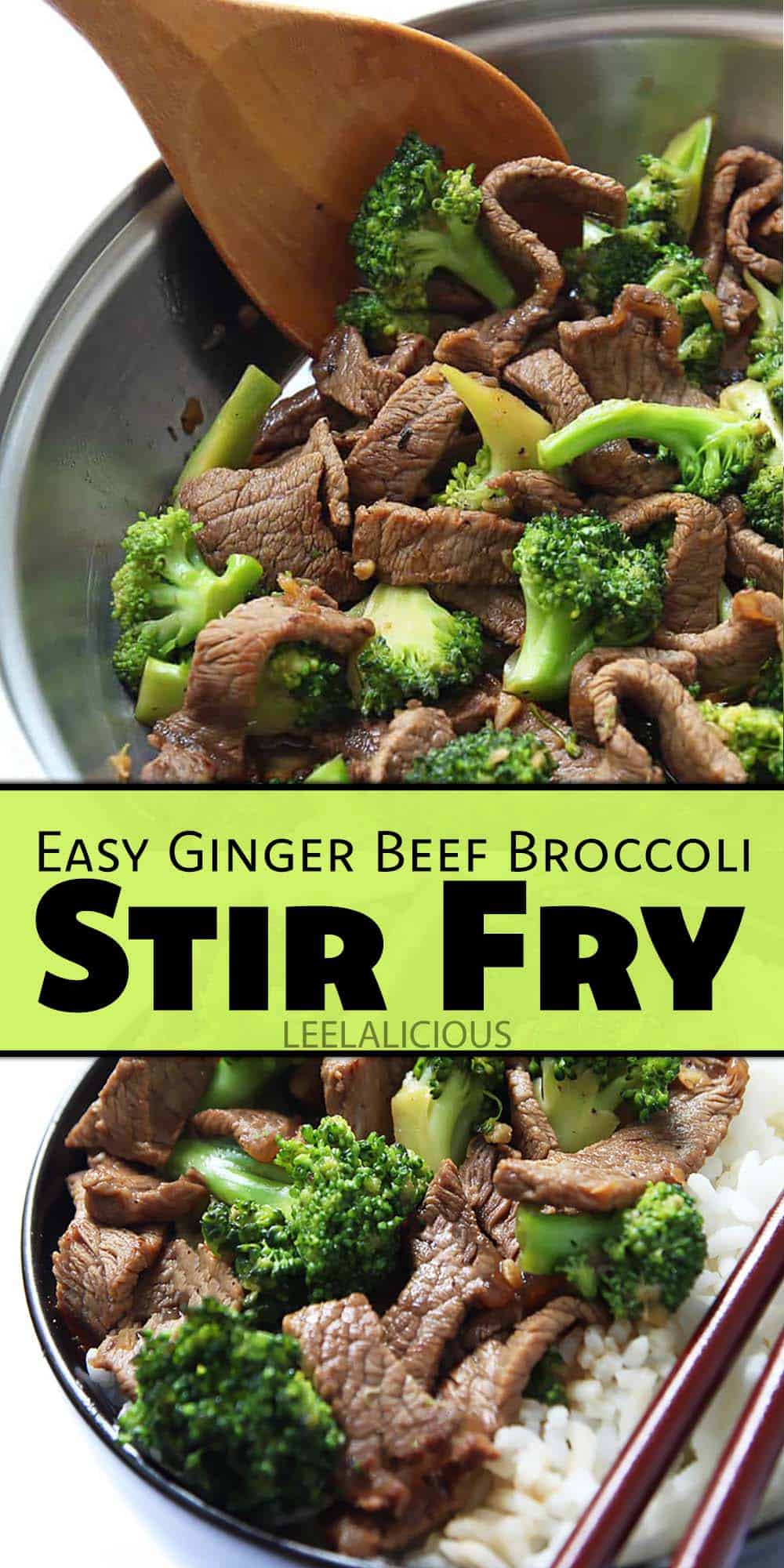 Easy Ginger Beef Broccoli Stir Fry