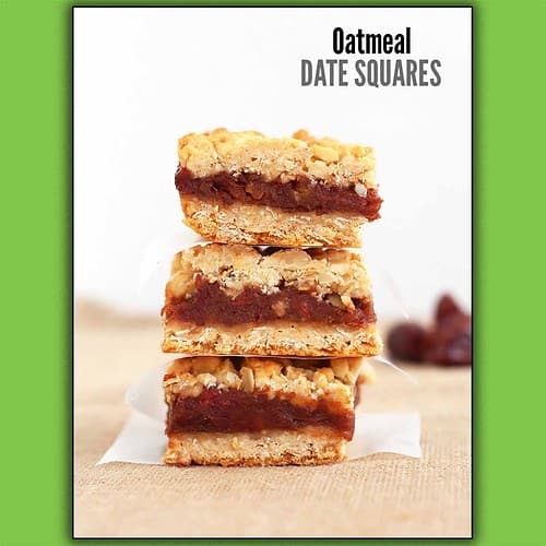 Oatmeal Date Squares Review