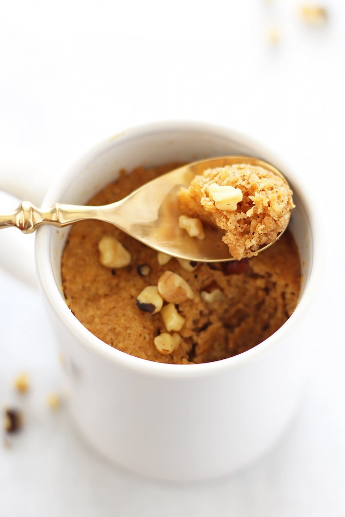 Coconut Flour Pumpkin Spice Mug Cake