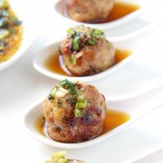 flavored with lemongrass, ginger and garlic. As an appetizer these meatballs are amazing with the intensely flavorful dipping sauce, but they also make a great main course.