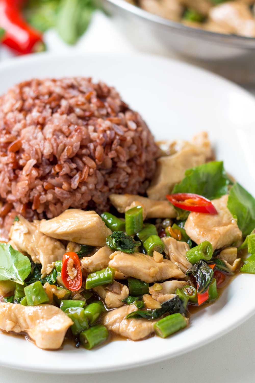 Thai Chicken Stir-fry with Rice