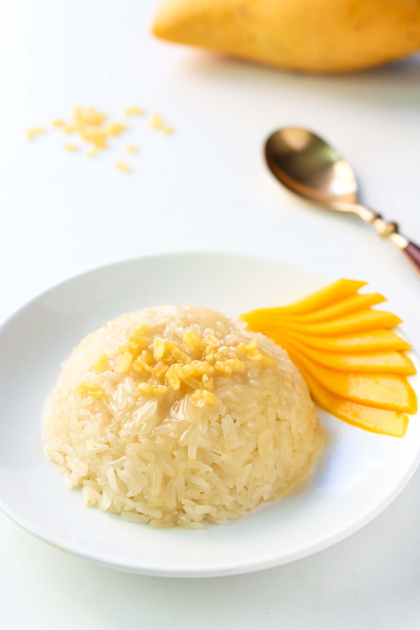 Thai Mango Sticky Rice Dessert Recipe » LeelaLicious
