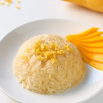 This Mango Sticky Rice recipe is a popular Thai dessert made from glutinous rice and coconut milk, served with sweet mango. This delicious treat is gluten free and my version also is refined sugar free.