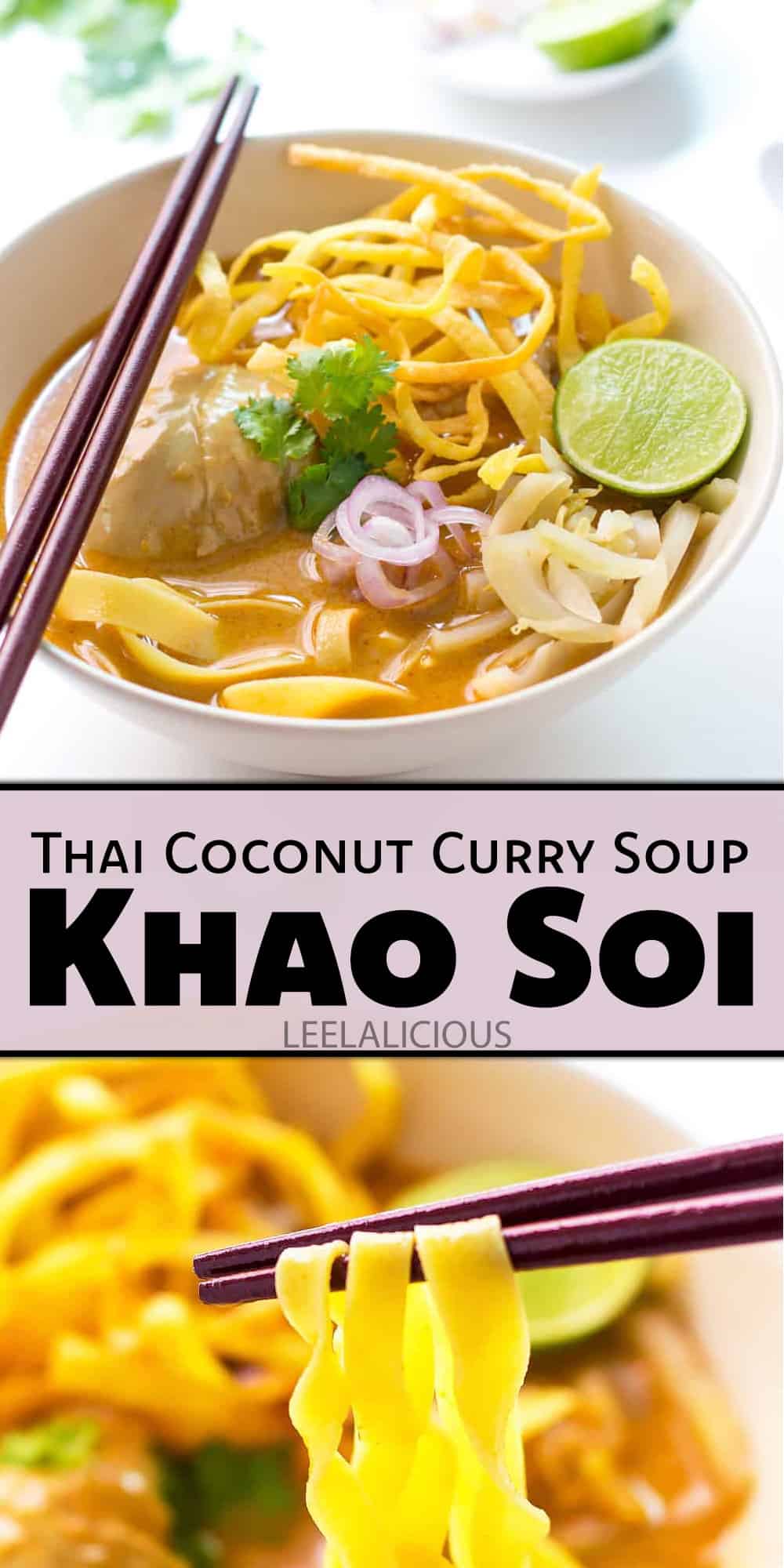Khao Soi: Thai Coconut Curry Soup
