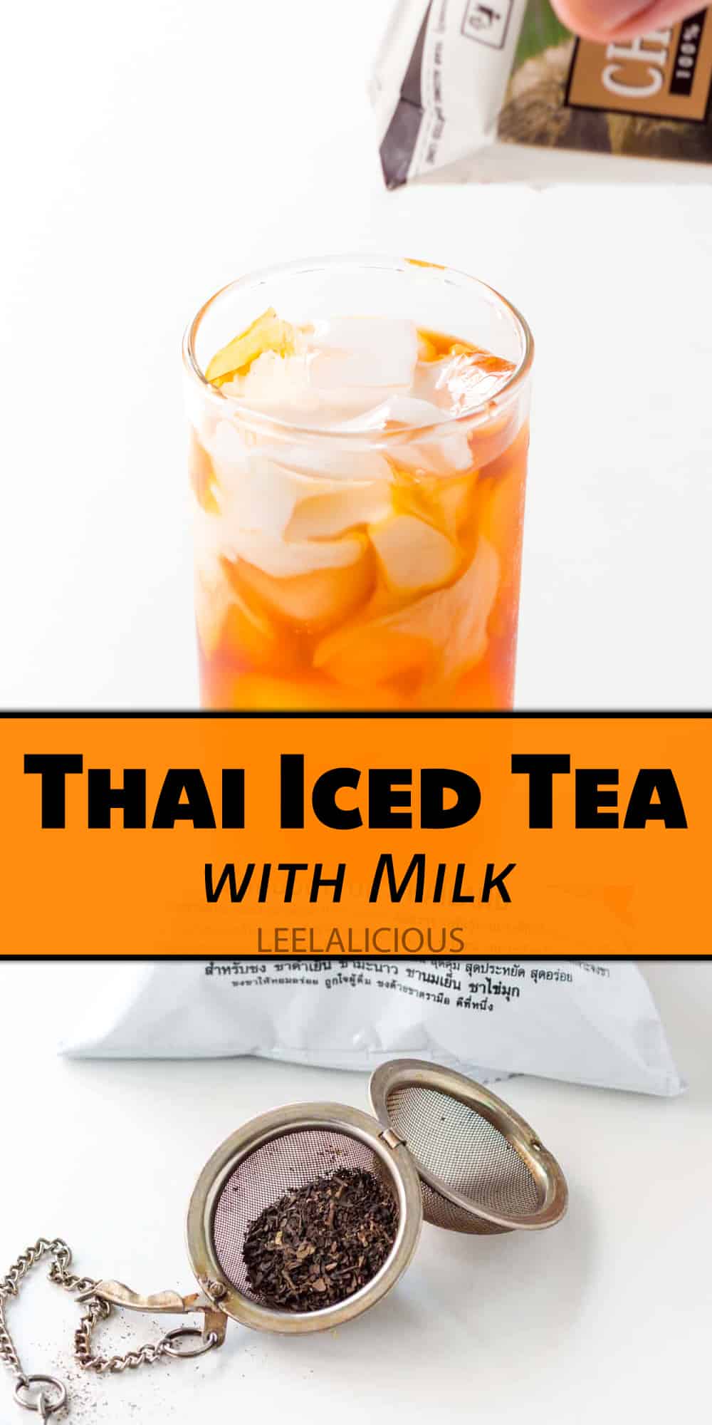 Thai Iced Tea with Milk