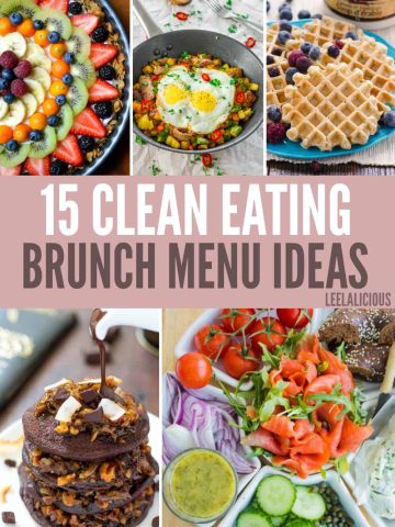 Clean Eating Brunch Menu Ideas