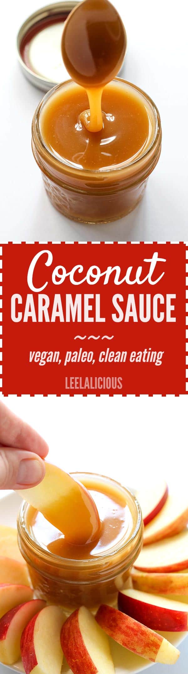 Learn how to make delicious Vegan Caramel Sauce with coconut milk. This awesome recipe is not only dairy free but also uses no refined sugar so it is clean eating and paleo friendly.