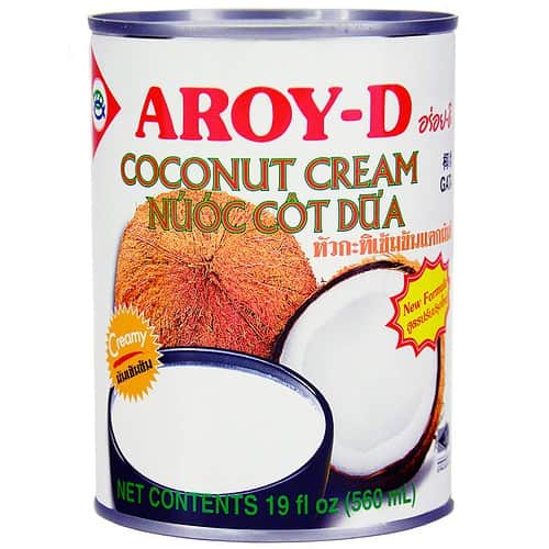 can of Aroy-D brand coconut cream