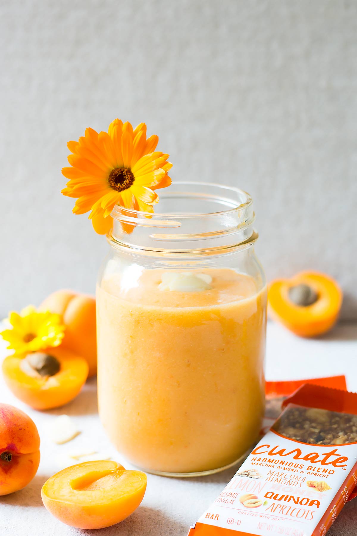 Almond Milk Apricot Smoothie