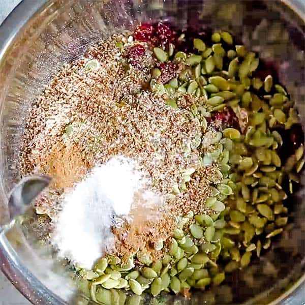 dry ingredients in bowl