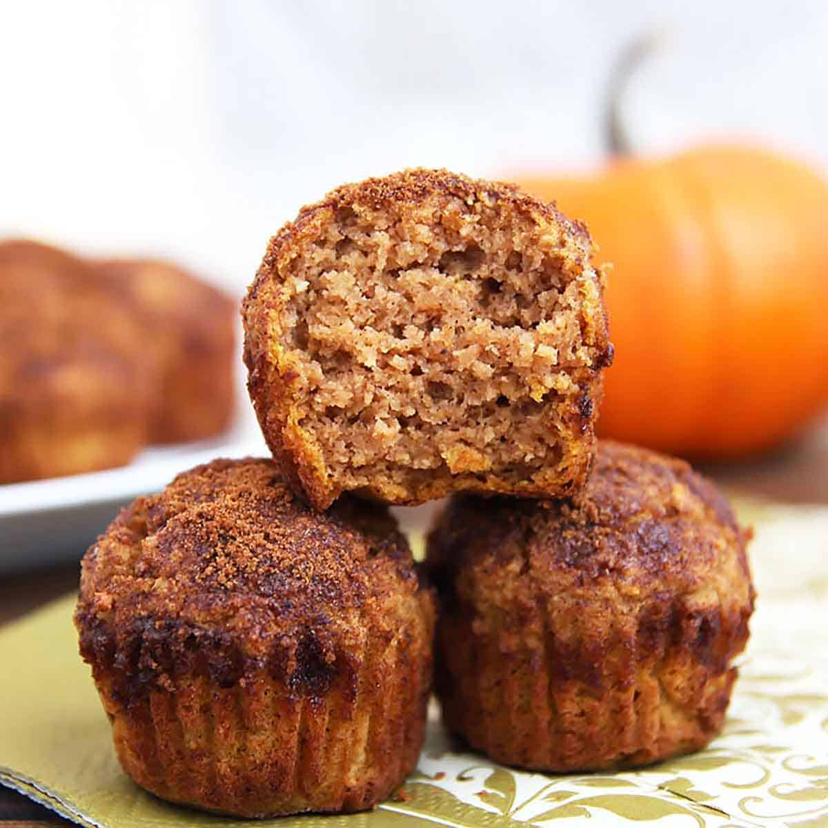 Gluten Free Pumpkin Doughnut Holes