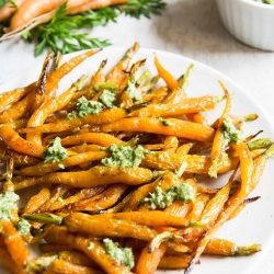 Maple Roasted Baby Carrots