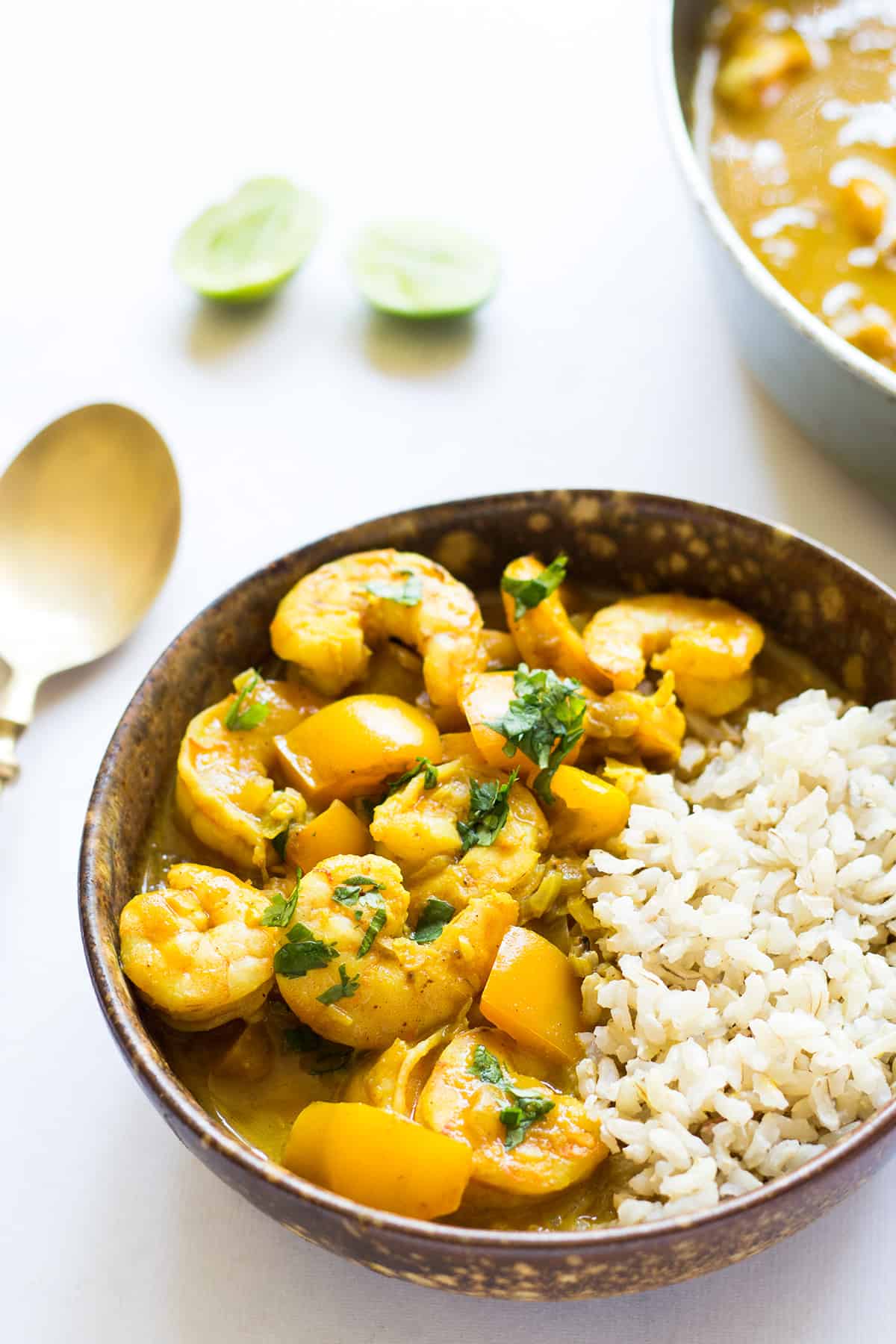Homemade Coconut Curry Shrimp Recipe