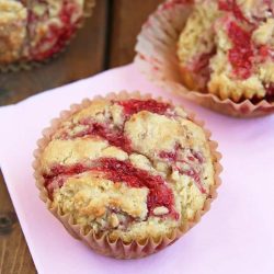 Strawberry Coconut Flour Muffin Recipe