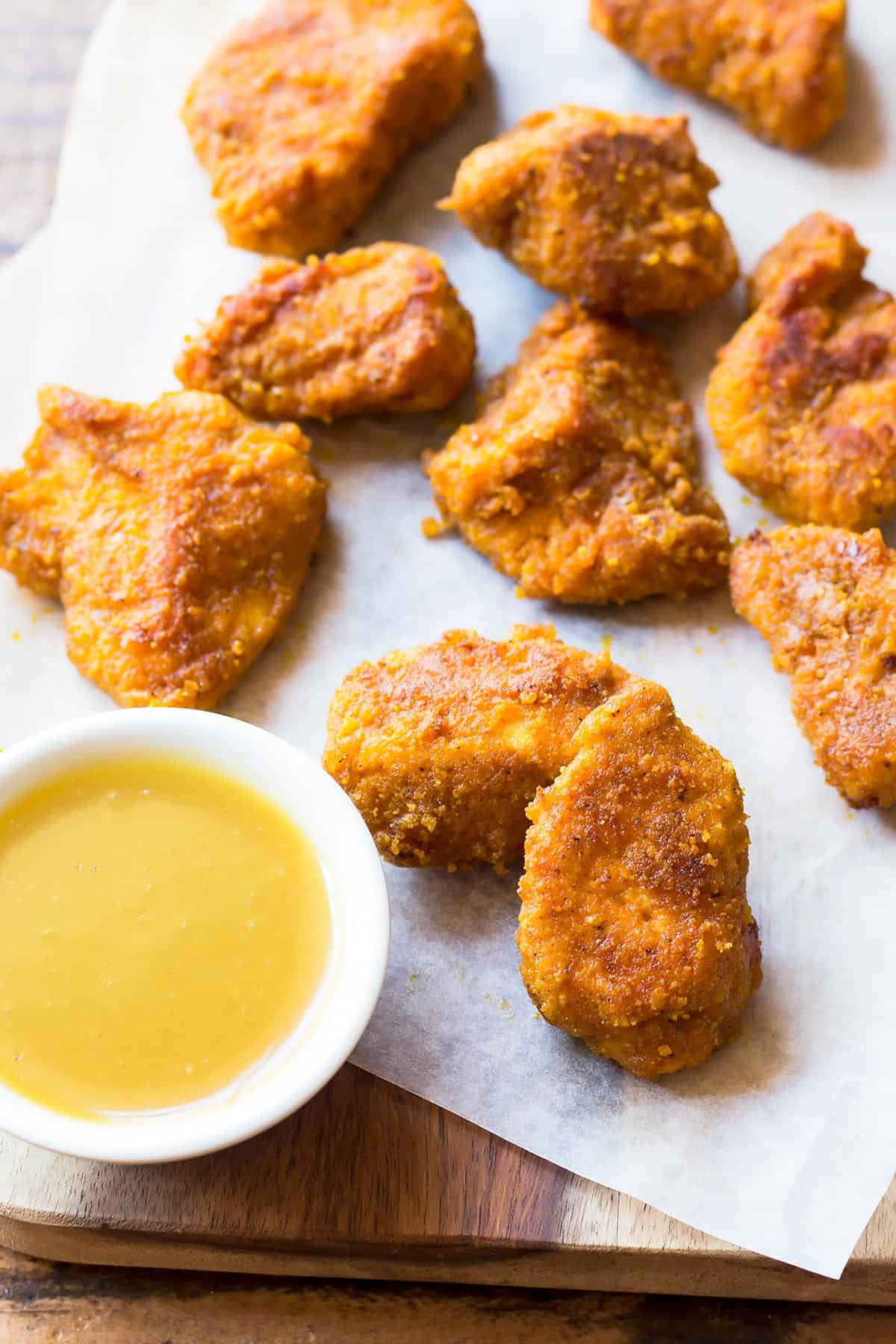 Paleo Chicken Nuggets with Dip
