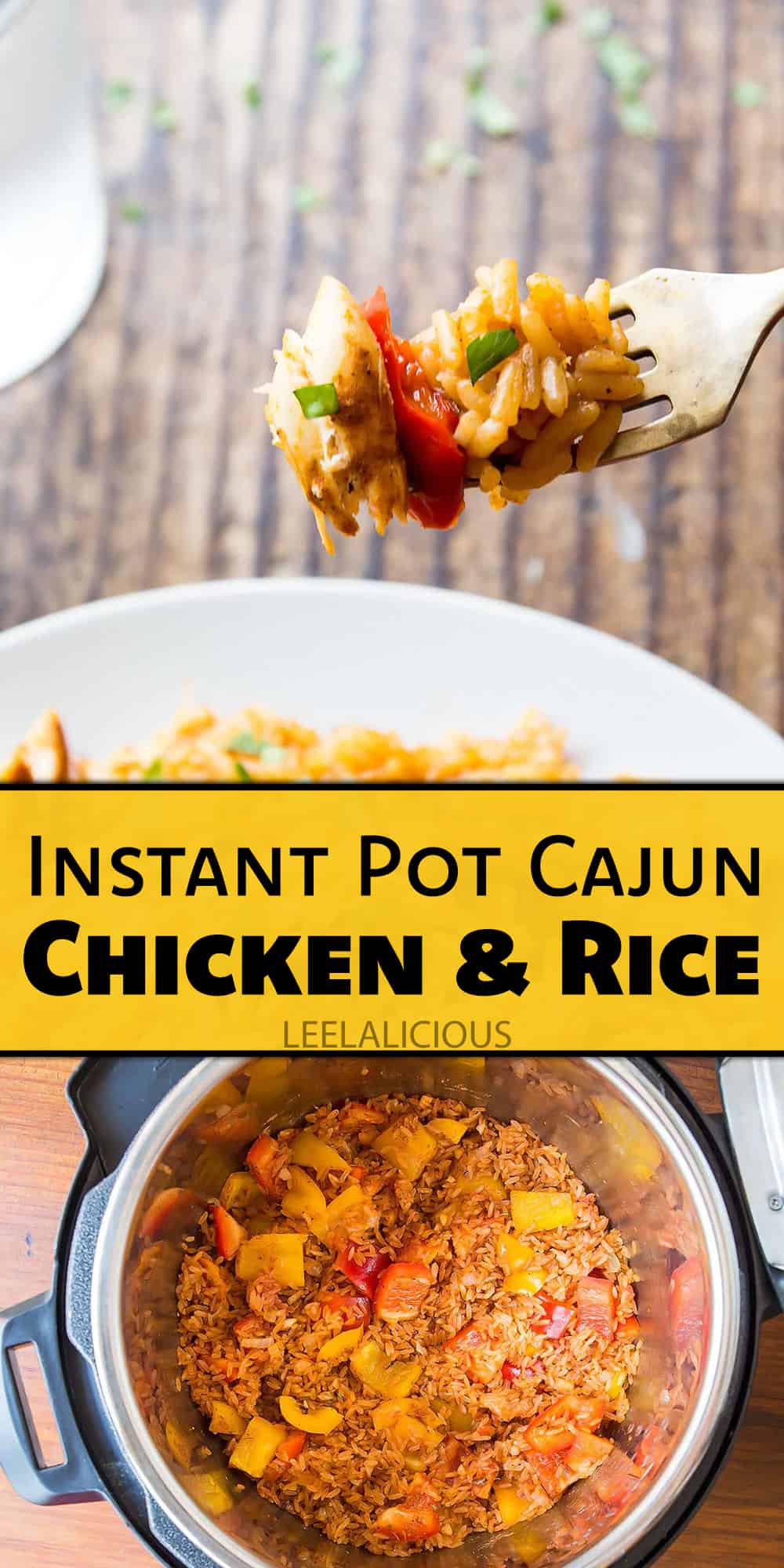 Instant Pot Cajun Chicken and Rice