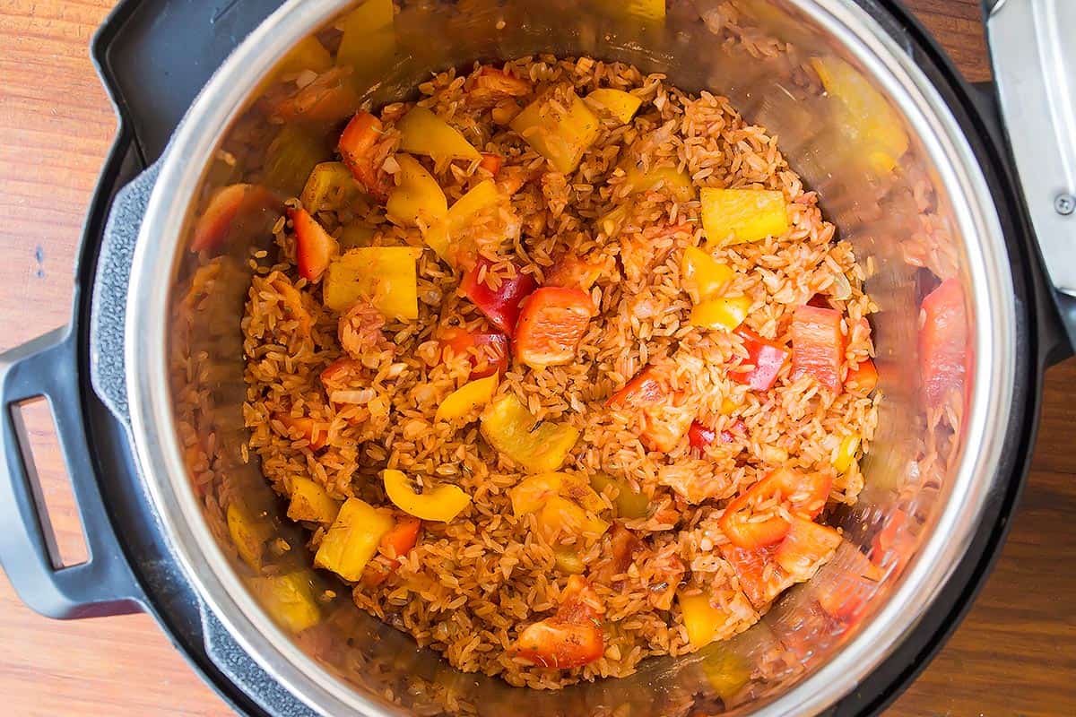Cajun Chicken and Rice Instant Pot