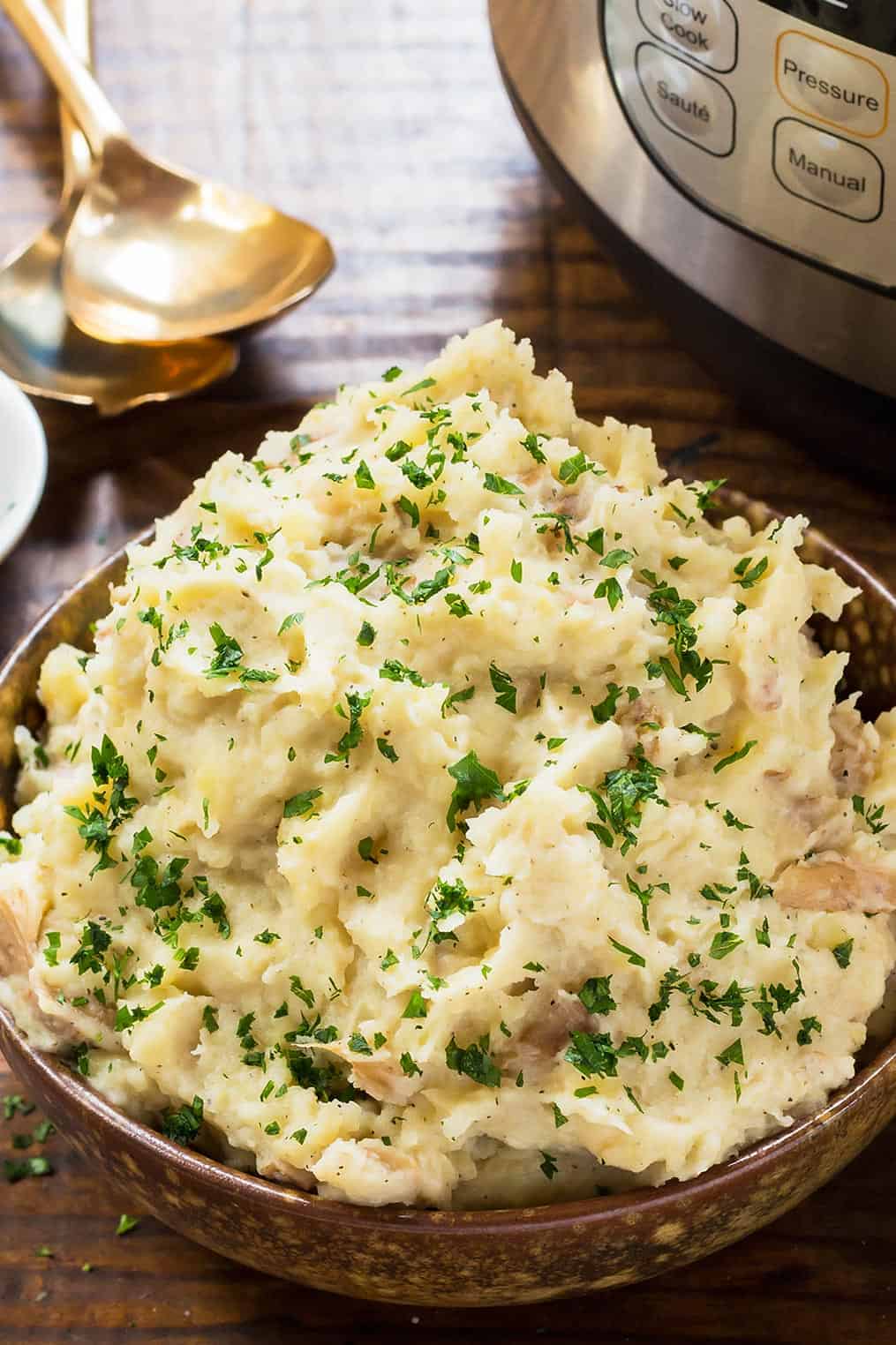 Mashed Potatoes with Parsley