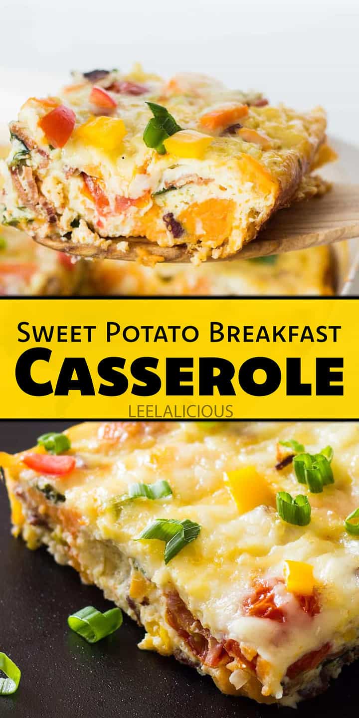 Sweet Potato Breakfast Casserole VIDEO - Overnight Option