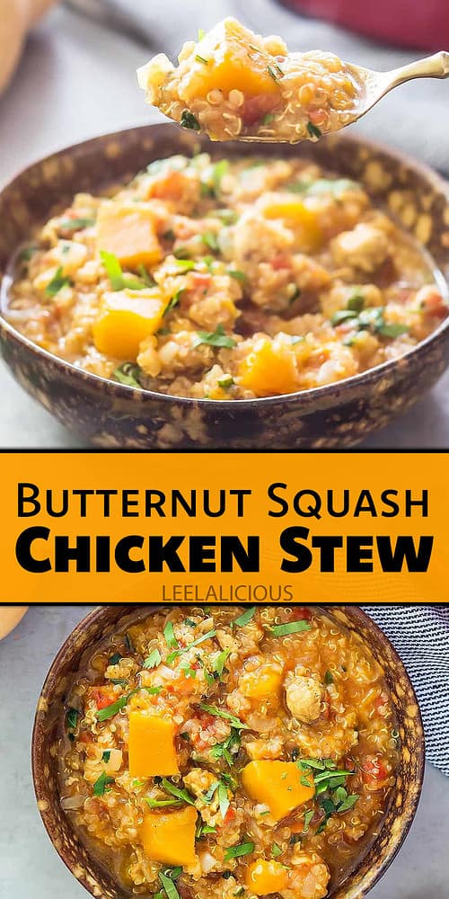 Butternut Squash Chicken Stew: Slow Cooker, Instant Pot, Stovetop