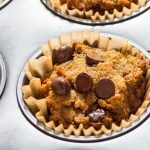 Sweet Potato Muffins in muffin tin