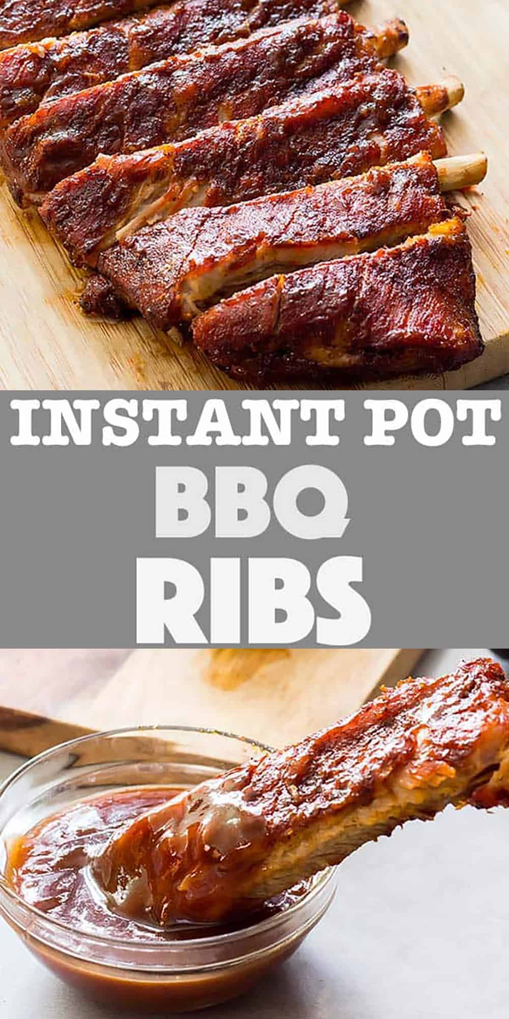 Instant Pot BBQ Ribs Recipe