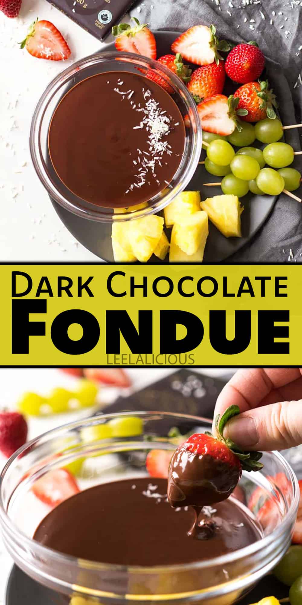 Dark Chocolate Fondue Recipe