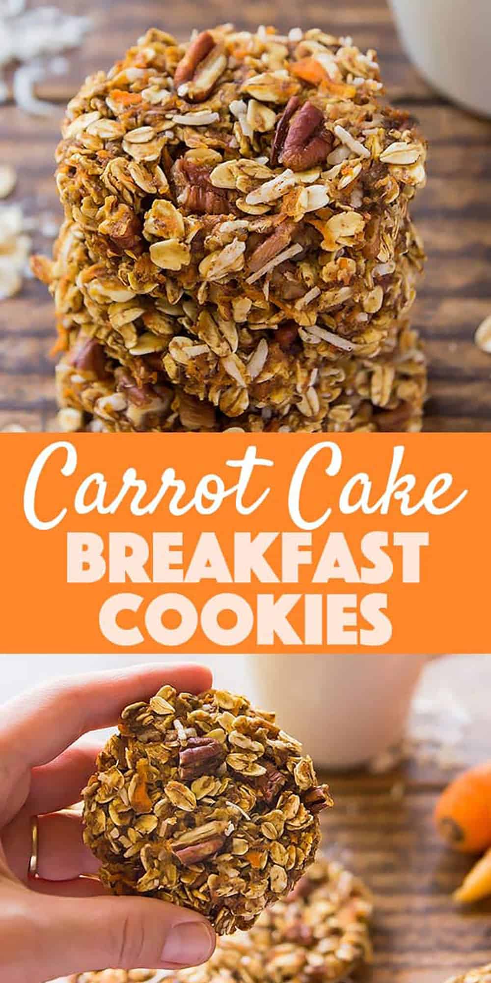 Carrot Cake Breakfast Cookies Recipe