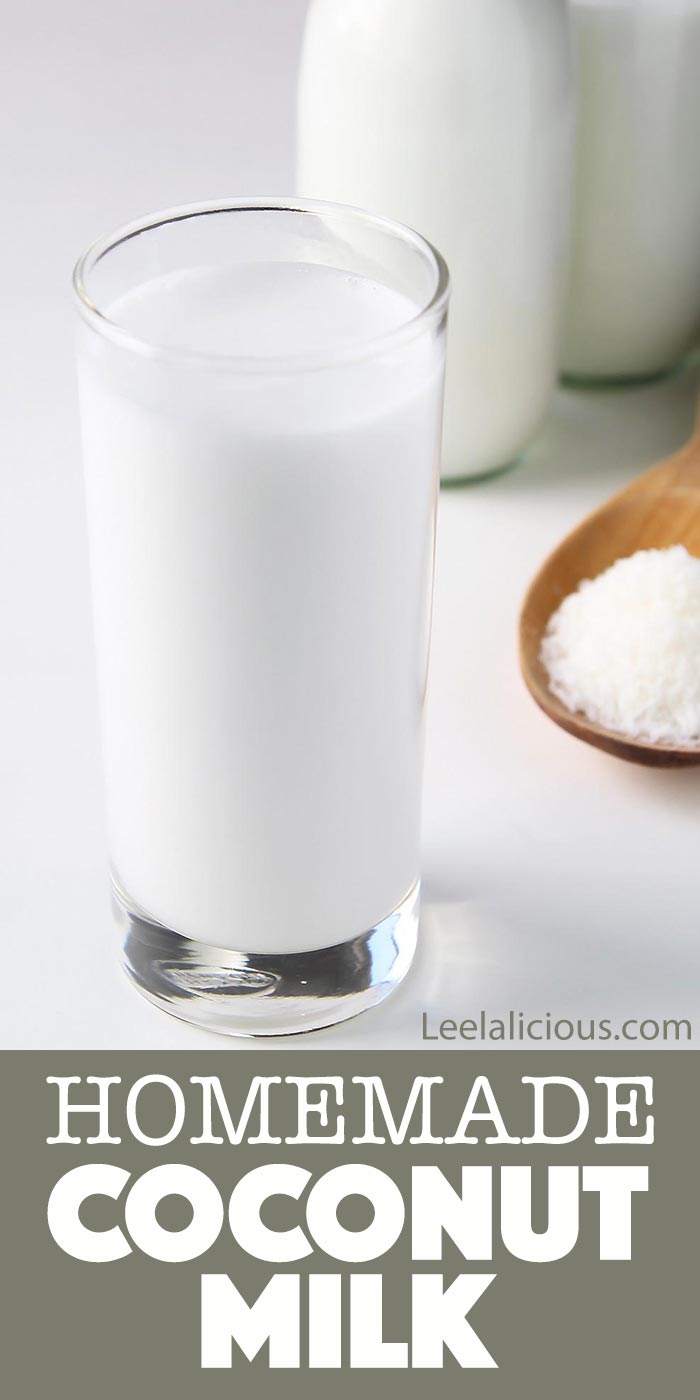 Homemade Coconut Milk tutorial