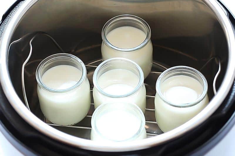 Yogurt Jars Inside Instant Pot