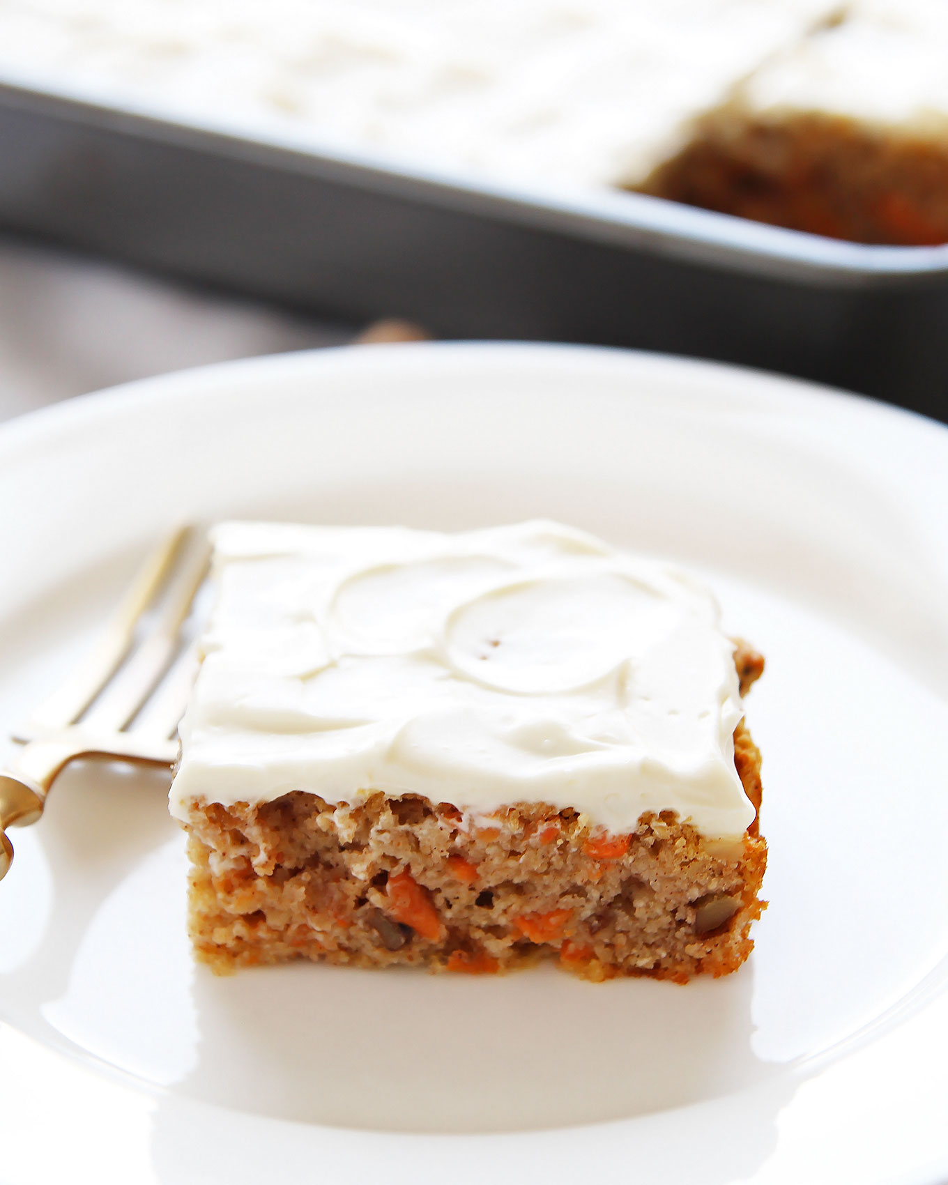 Paleo Carrot Cake with Frosting