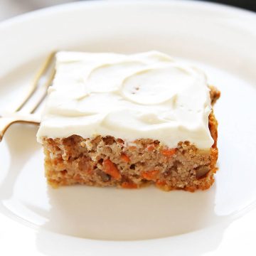 Healthy Carrot Cake Recipe - paleo, gluten free, low carb