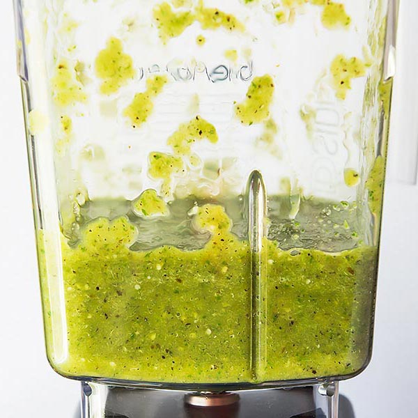 Salsa Verde in Blender