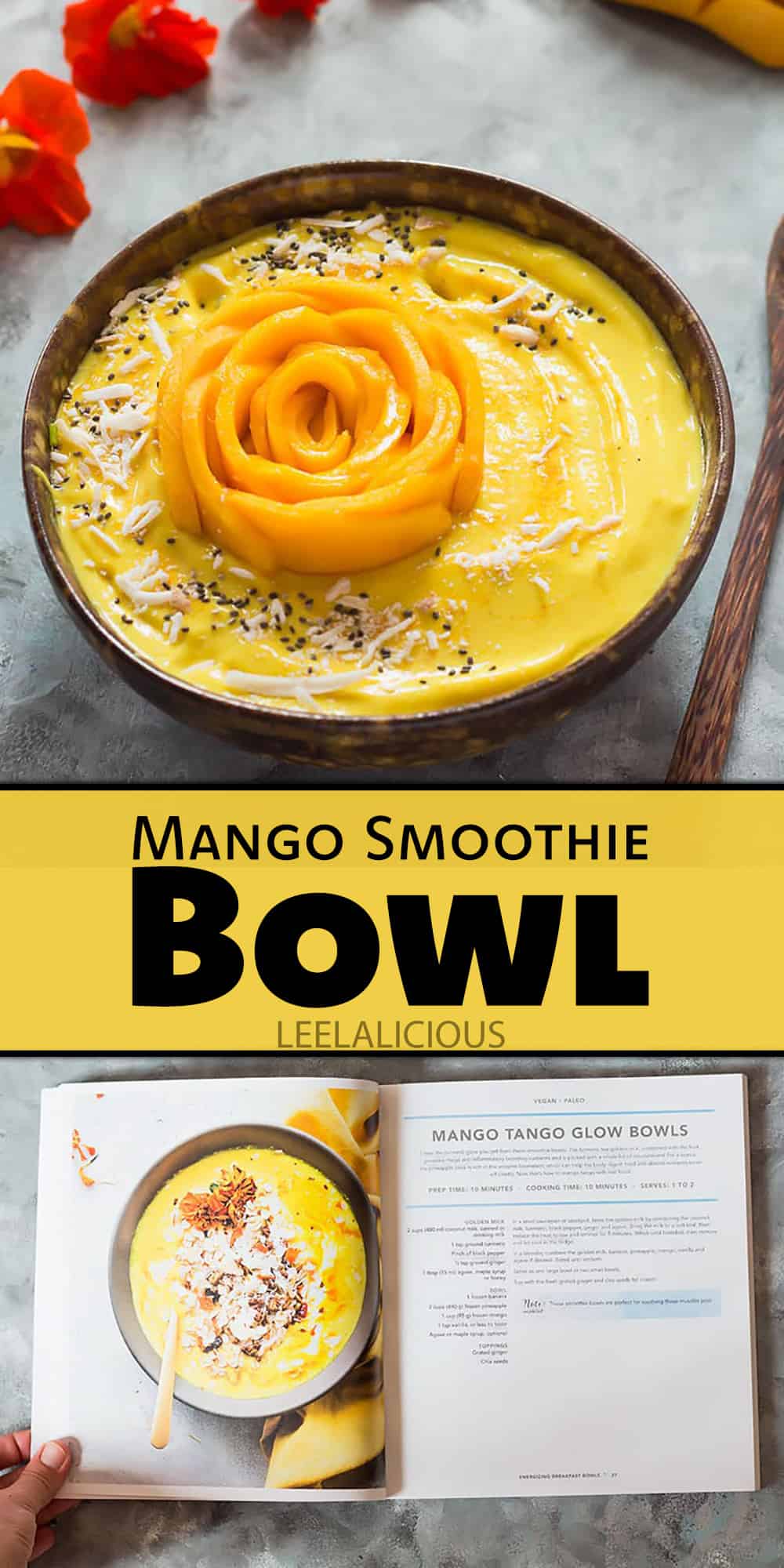 Mango Smoothie Bowl Recipe