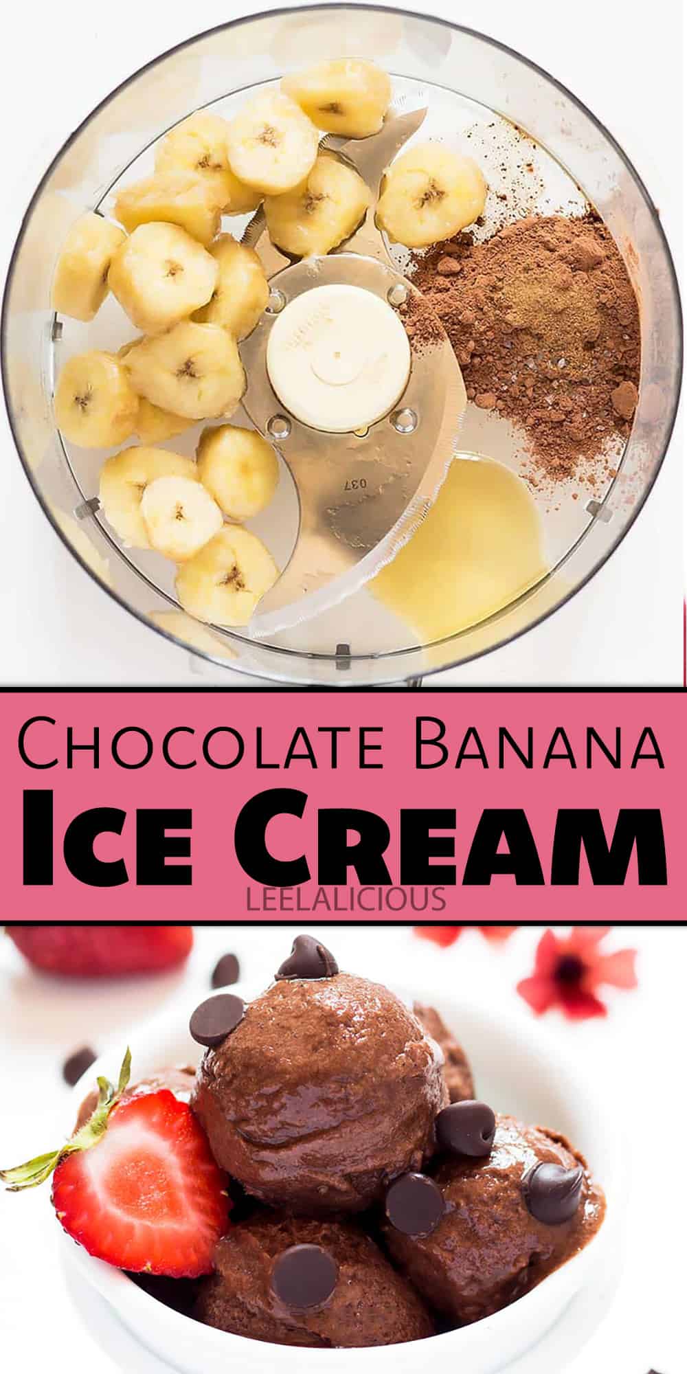 Chocolate Banana Ice Cream Tutorial